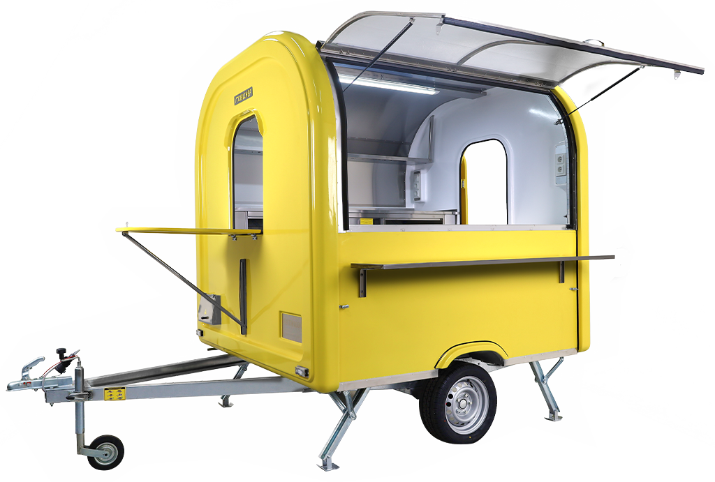 Gele Foodtrailer Huren | Rollin' Concepts